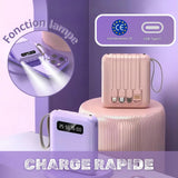 Batterie externe charge rapide pour doudoune chauffante