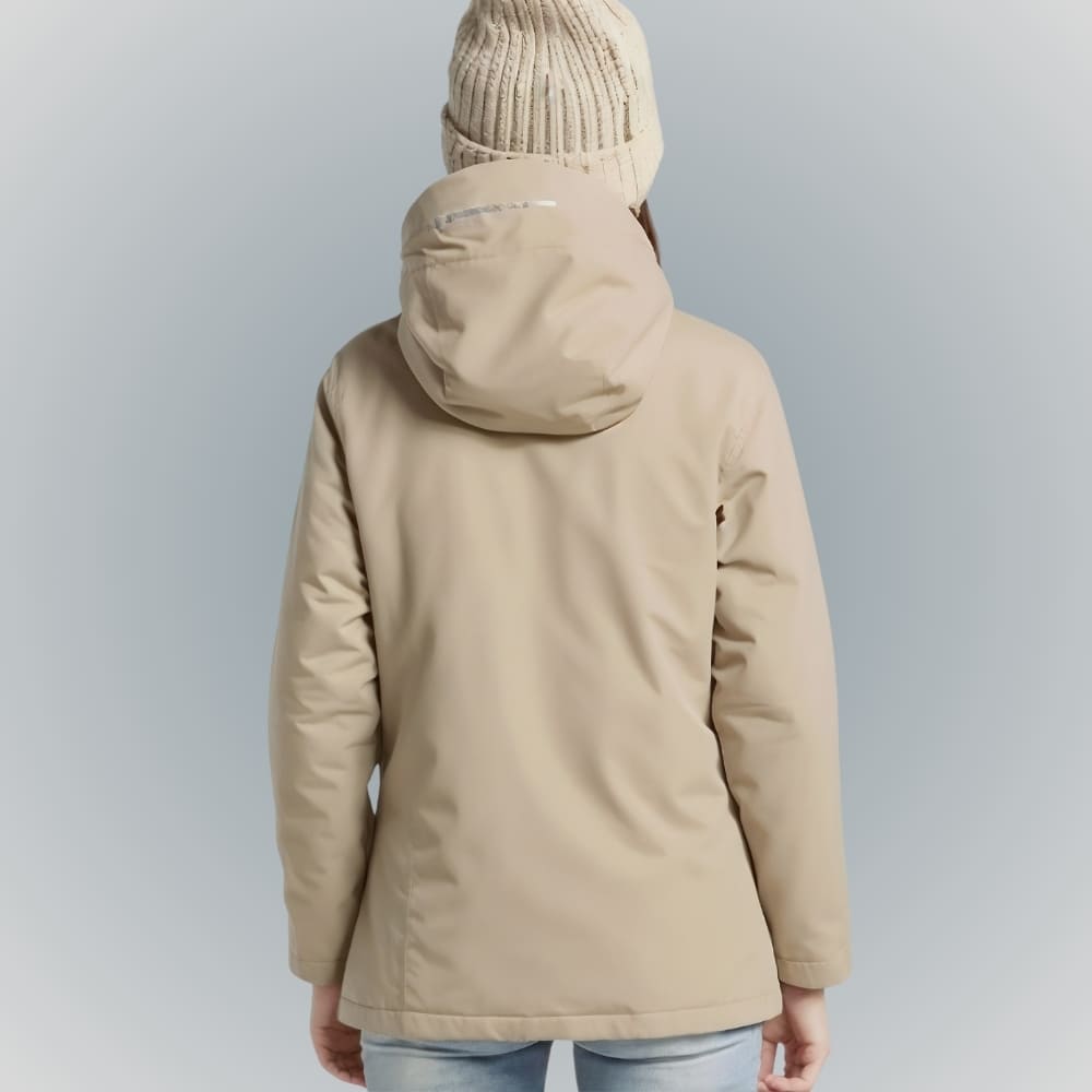 Veste chauffante femme Beige