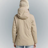 Veste chauffante femme Beige