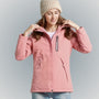 Veste chauffante femme rose